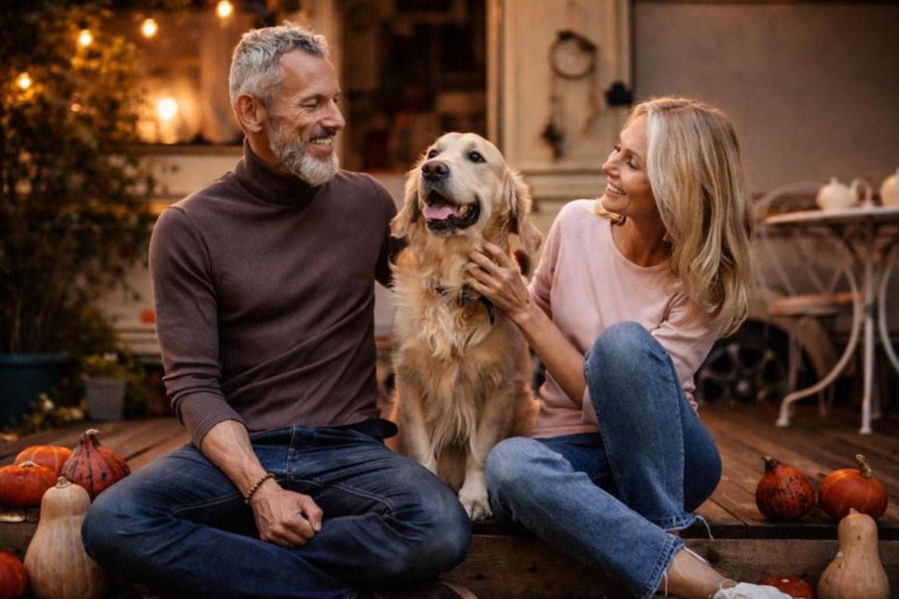A Southern Maryland family and their dog at home, protected by inspection-first pest control